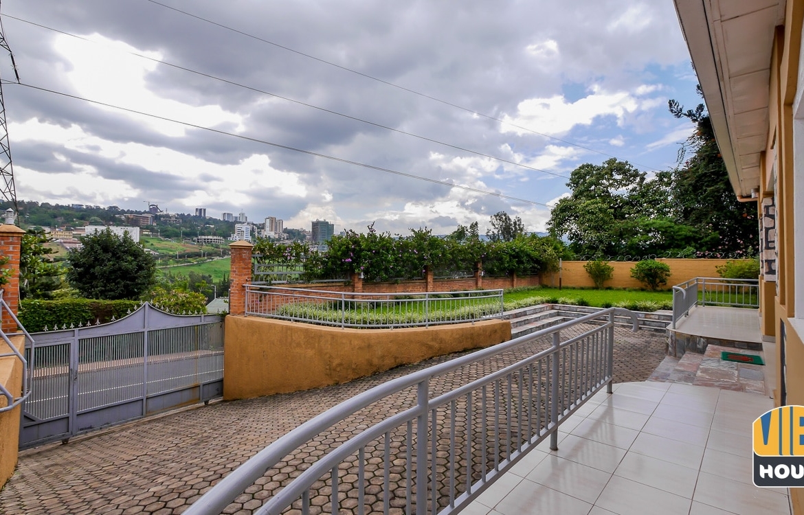 View of Kigali of house for rent in Kimihurura, Kigali