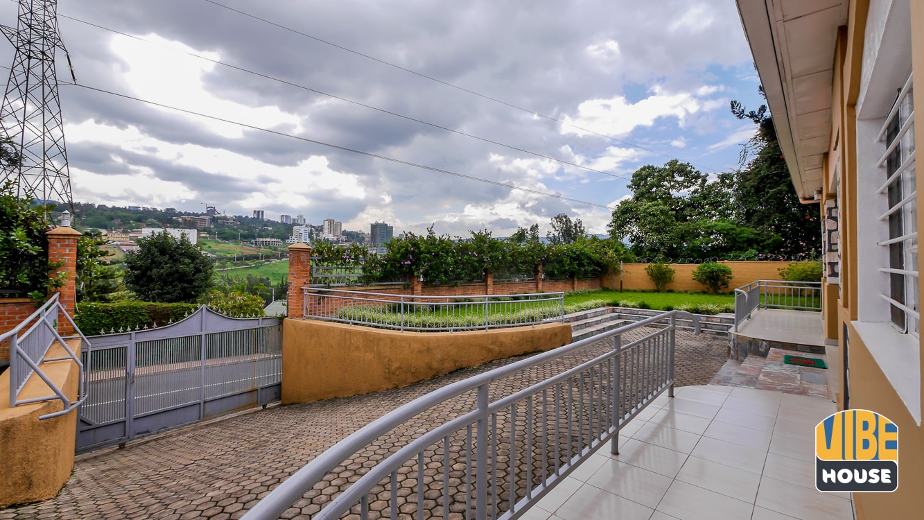 View of Kigali of house for rent in Kimihurura, Kigali