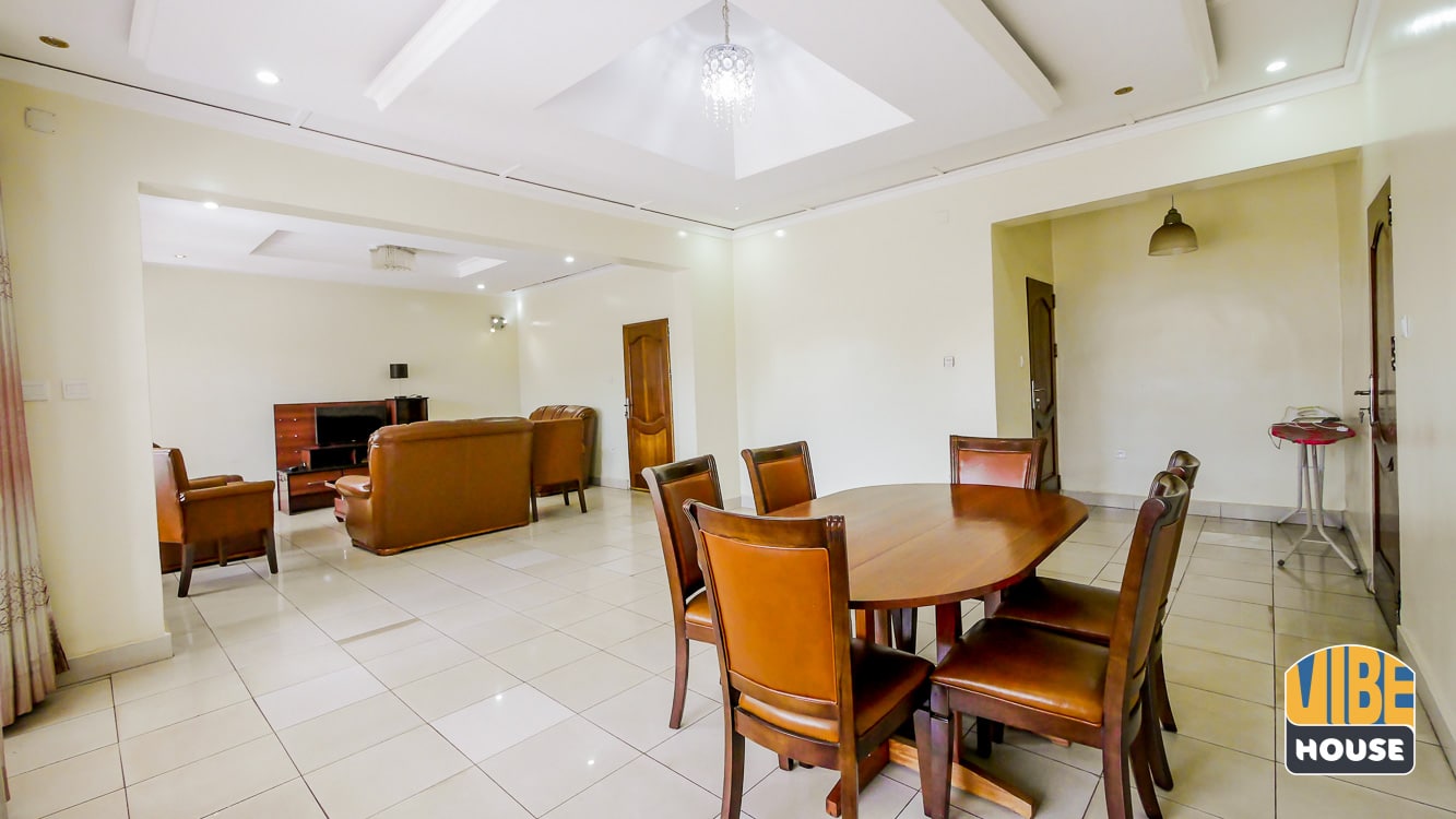 Dining room of house for rent in Kimihurura Kigali