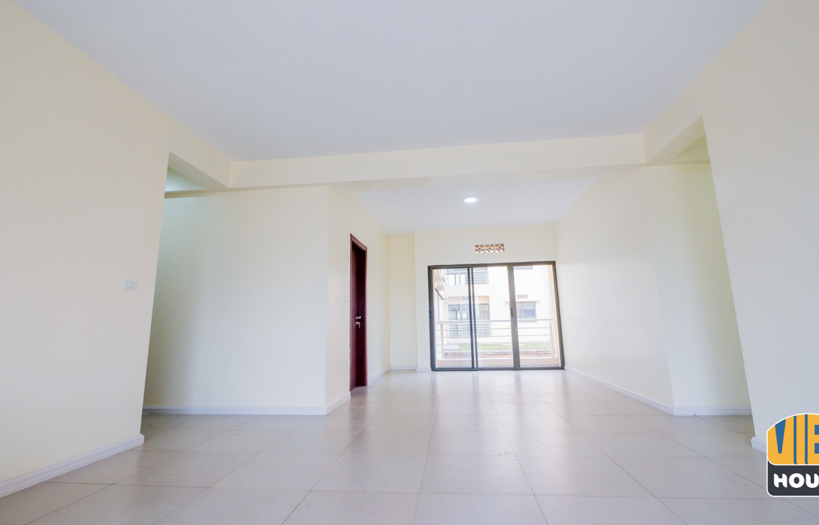 Living room of apartment for rent in Vision City Kigalli