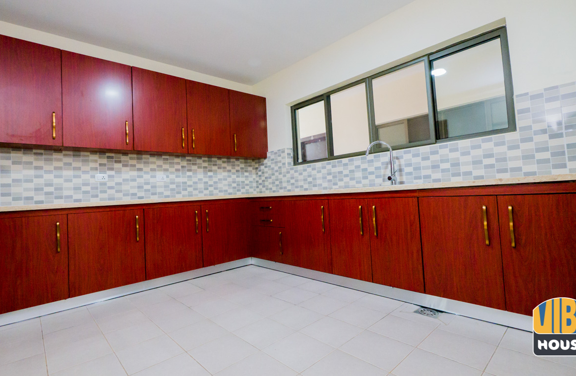 Kitchen of apartment for rent in Vision City Kigali