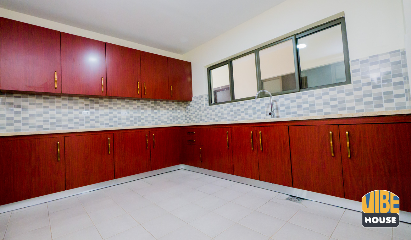 Kitchen of apartment for rent in Vision City Kigali