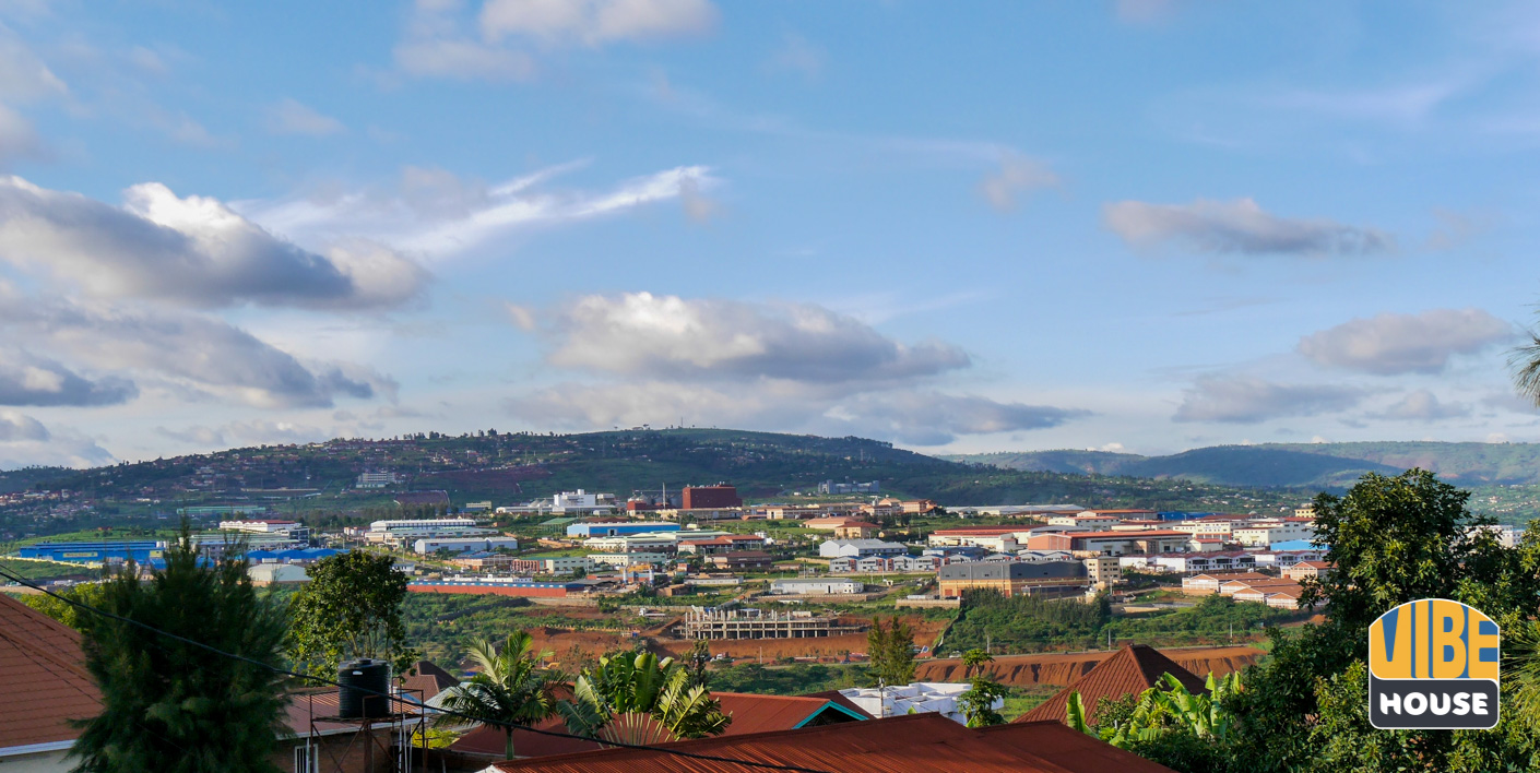View of Kigali from Apartment in Kanombe