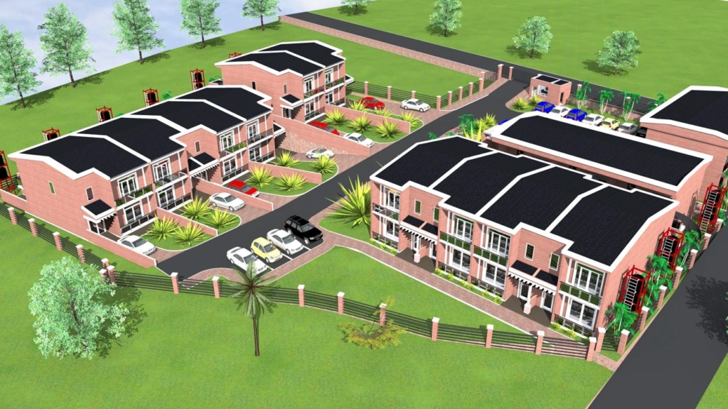 Valleyview Estate Plan: townhouses for sale in Gisozi, Kigali