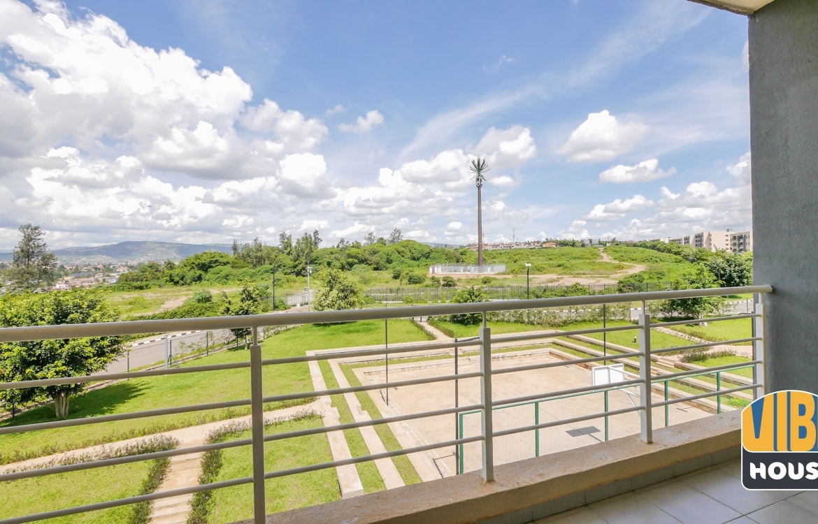 picturesque view from apartment for rent in vision city Gacuriro, Kigali