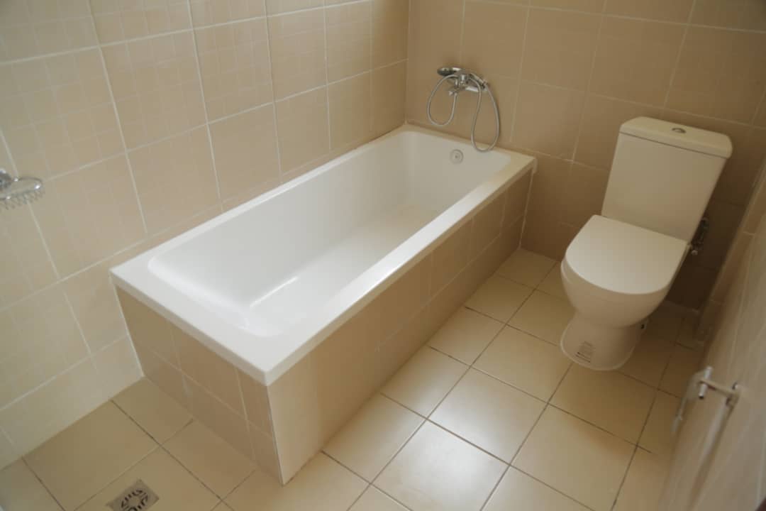 Master bathroom in apartment for sale in nyarutarama