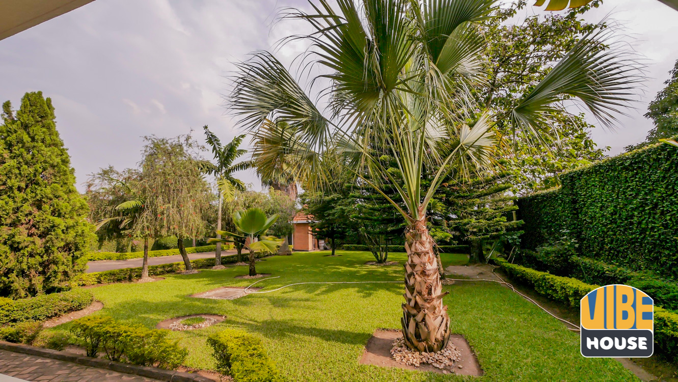 Beautiful garden in Ultimate Luxurious Villa for rent in Gisozi, Kigali