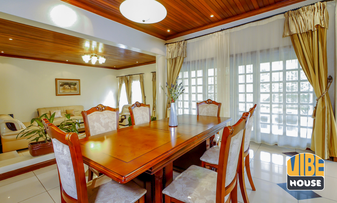 Dining room 1: Ultimate Luxurious Villa for rent in Gisozi, Kigali