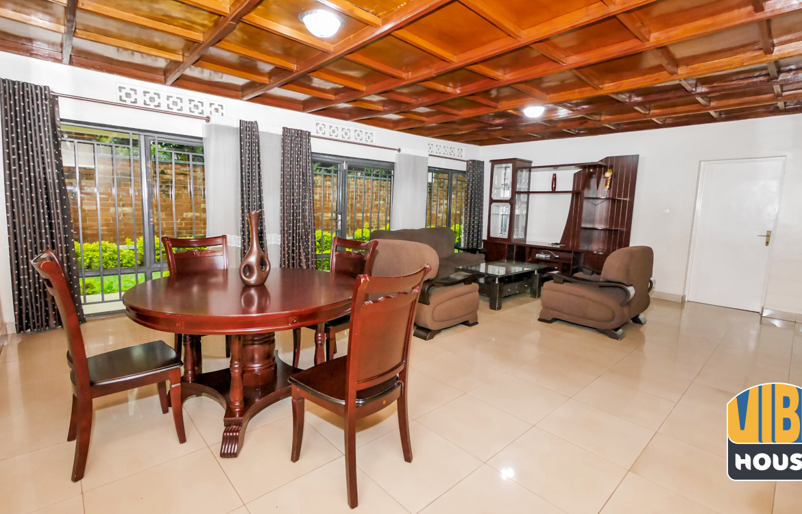 Living area: House for rent in Nyamirambo