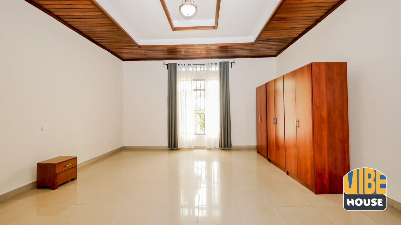 Master bedroom of house for rent in Kibagabaga
